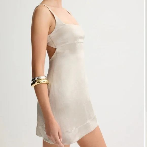 Bondi Born Kobe Exposed Back Mini Dress - Picture 2 of 8